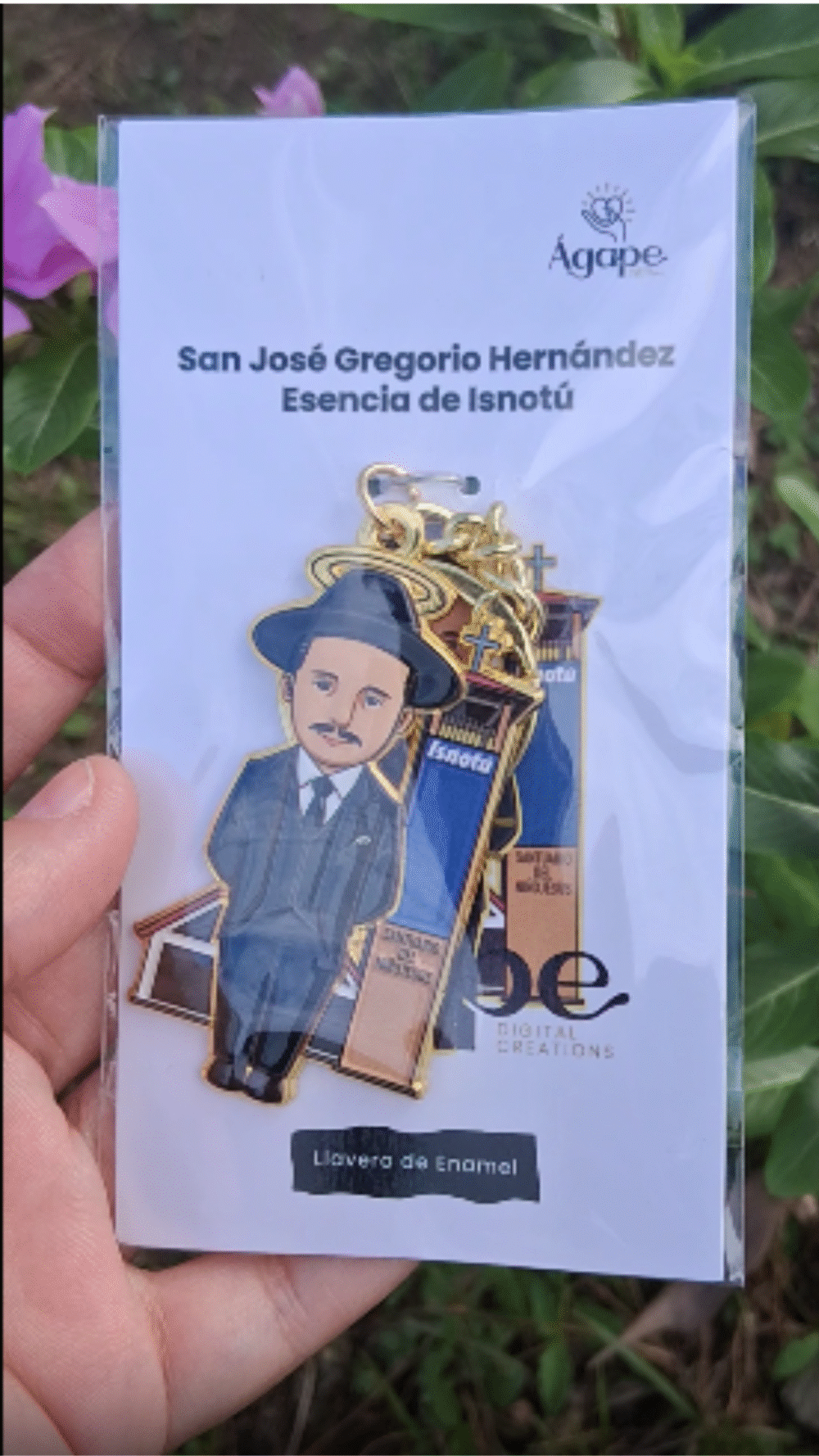 Llavero José Gregorio Hernández - Isnotu