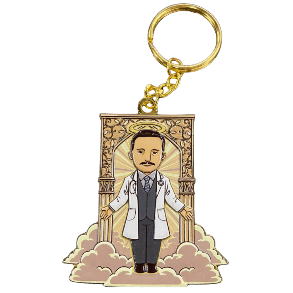 Llavero versión doctor puertas del cielo